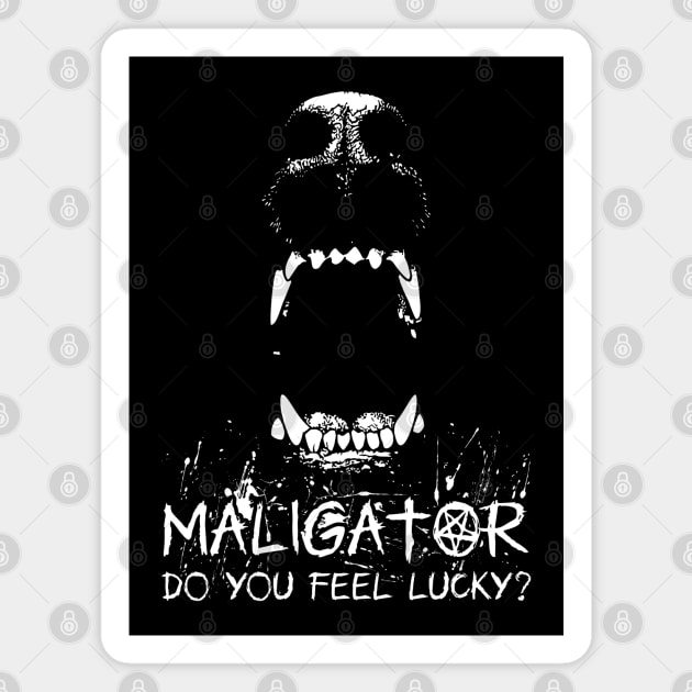 maligator Magnet by Garment Monkey Co.